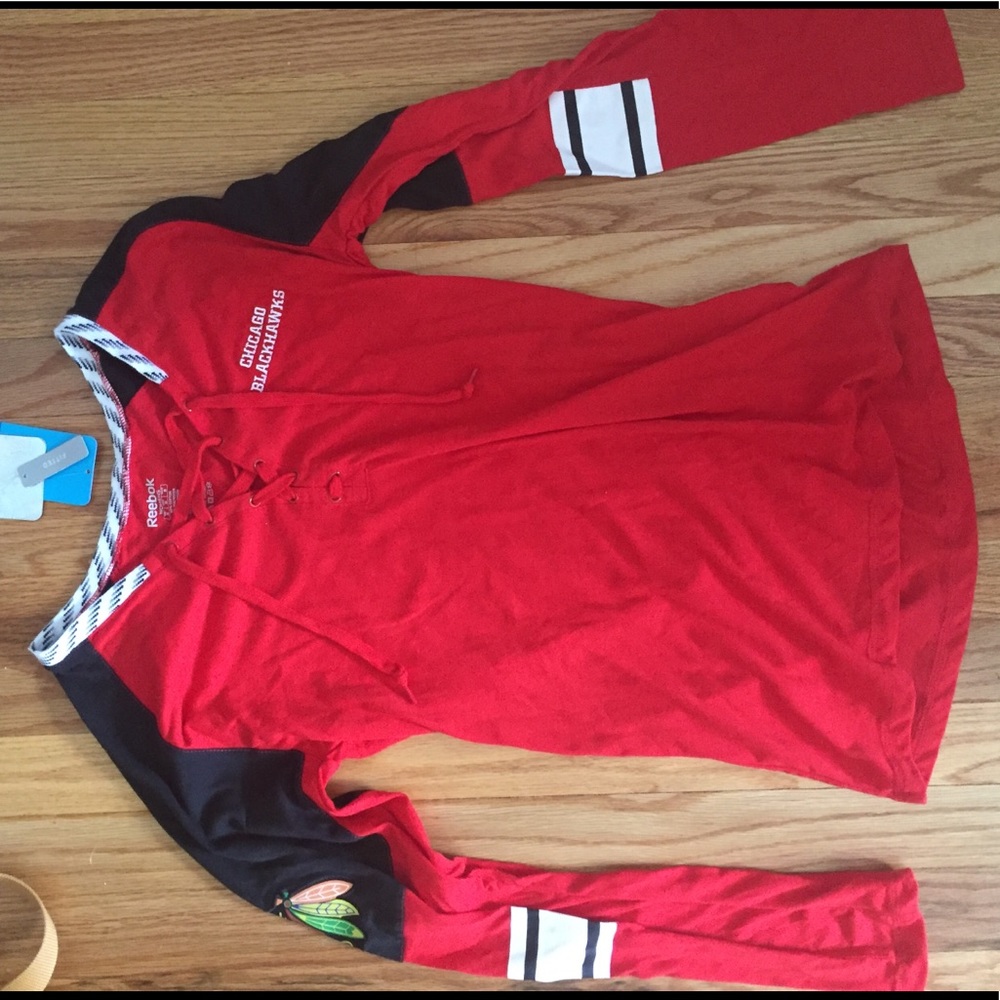 Womens black hawk jersey